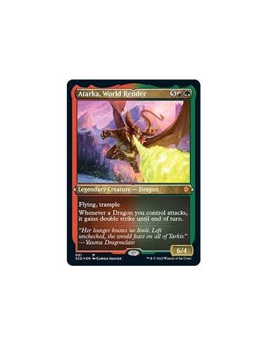 MTG - Draconic Destruction Commander 2022 Deck (English)