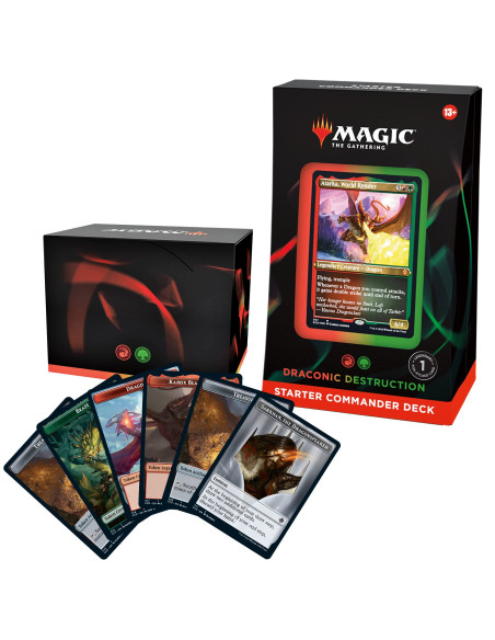 MTG - Draconic Destruction Commander 2022 Deck (English)