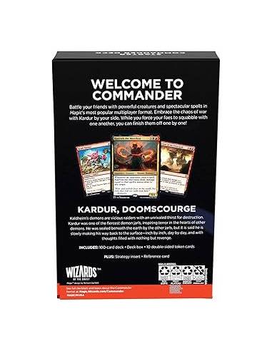 MTG -   Deck de Commander Chaos Incarnate 2022 (Ingles)