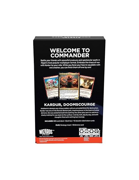 MTG -   Deck de Commander Chaos Incarnate 2022 (Ingles)