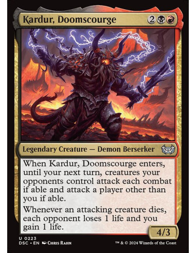 MTG -   Deck de Commander Chaos Incarnate 2022 (Ingles)