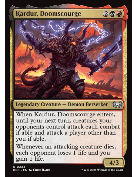 MTG - Chaos Incarnate Commander 2022 Deck (English)