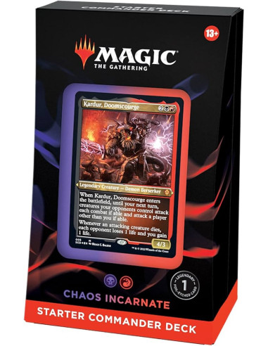 MTG - Chaos Incarnate Commander 2022 Deck (English)