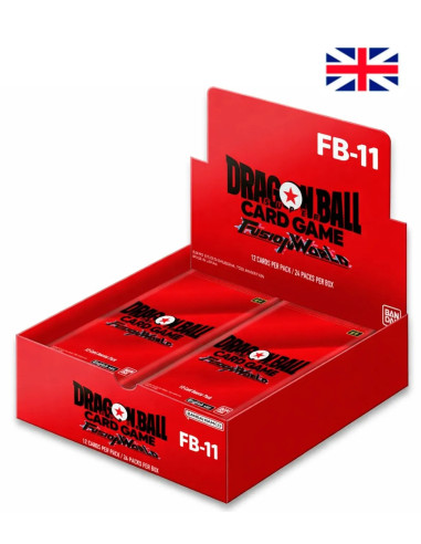 RESERVA Dragon Ball Fusion World FB11: Caja de Sobres (24) Inglés