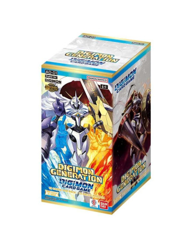 Digimon Generation AD01: Caja de Sobres Avanzados (12) Inglés