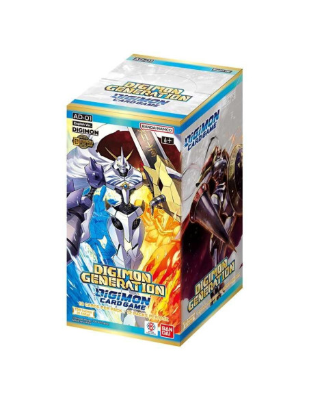 Digimon Generation AD01: Caja de Sobres Avanzados (12) Inglés