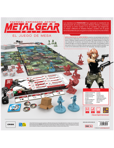 Metal Gear Solid. El Juego de Mesa