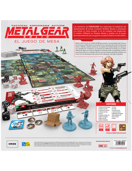 Metal Gear Solid. El Juego de Mesa