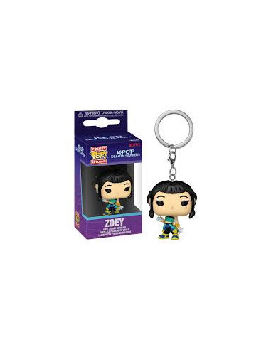 K Pop Keychain. Demon Hunters Pocket POP. Zoey