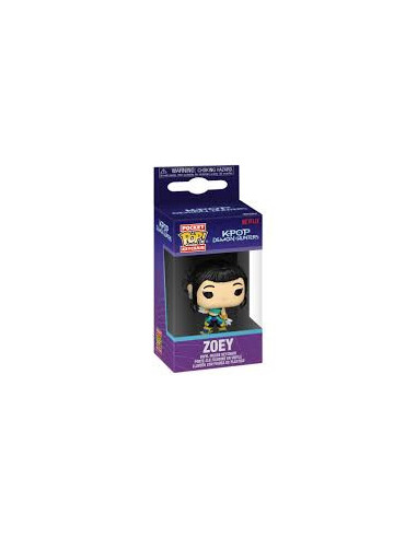 Llavero K Pop. Demon Hunters Pocket POP. Zoey