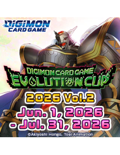 Digimon Evolution Cup 2026 Vol. 2 sabado 13/06