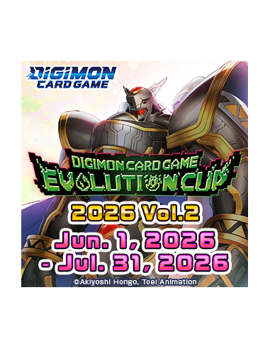 Digimon Evolution Cup 2026 Vol. 2 sabado 13/06