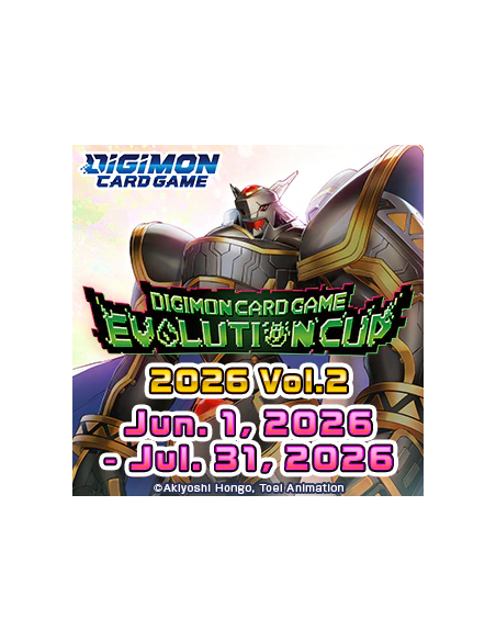 Digimon Evolution Cup 2026 Vol. 2 sabado 13/06