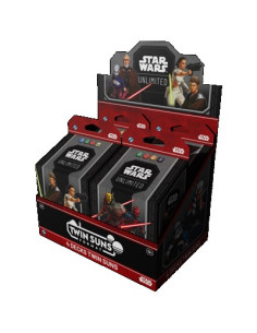 RESERVA Star Wars Unlimited: Twin Suns Deck Display (4) Español 2