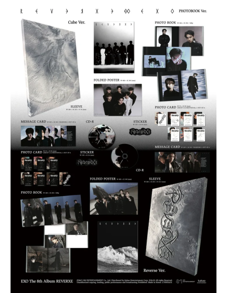 EXO - [REVERXE] 8th Album PHOTOBOOK