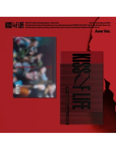 (PRE-ORDER) KISS OF LIFE - [WHO IS SHE] 2nd Single Album AWE Version