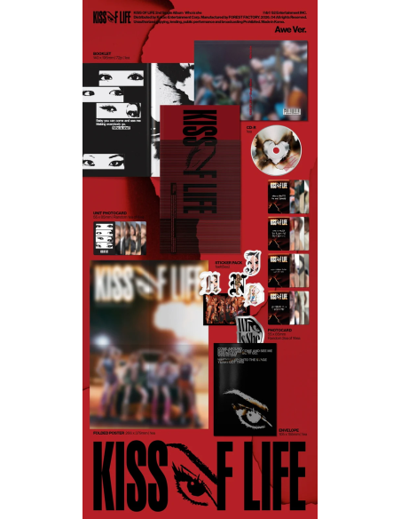 (PRE-ORDER) KISS OF LIFE - [WHO IS SHE] 2nd Single Album AWE Version