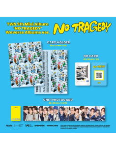(PRE-ORDER) TWS - [NO TRAGEDY] 5th Mini Album WEVERSE ALBUMS Version 2