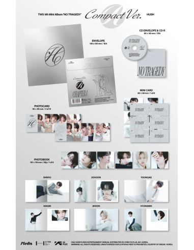 (PRE-ORDER) TWS - [NO TRAGEDY] 5th Mini Album COMPACT RANDOM Version