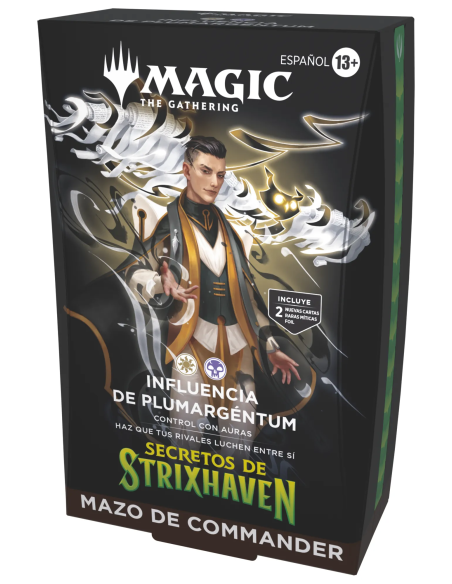 MTG - Influence of Plumargéntum Commander Deck Secrets of Strixhaven (English)