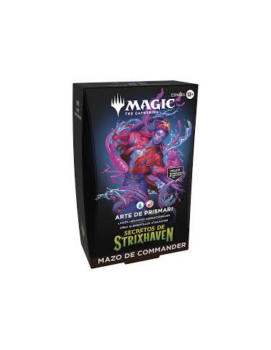 MTG - Arte de Prismari Deck de Commander Secretos de Strixhaven (Ingles)