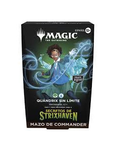 MTG - Quándrix sin límite Deck de Commander Secretos de Strixhaven (Español)