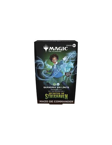 MTG - Quándrix sin límite Deck de Commander Secretos de Strixhaven (Español)
