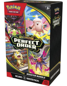 Pokémon Mega Evolution 3 Perfect Order ME03: Bundle (6 Packs) English 2