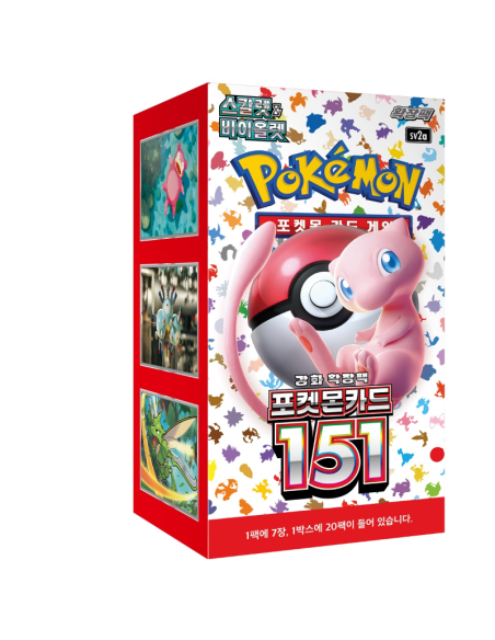 Pokémon 151: Caja de Sobres (20) Coreano