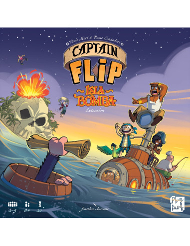 Captain Flip: Isla Bomba. Expansión (Español)