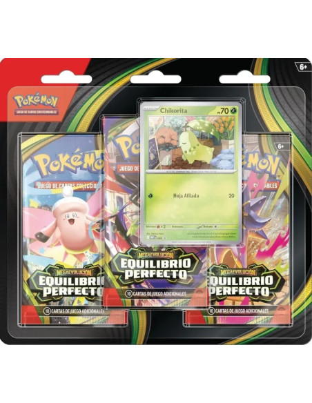 Perfect Order. 3-Pack Blister. Spanish