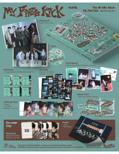 PRE-ORDER RELEASE PARTY KickFlip - [MY FIRST KICK] 4th Mini Album MY FIRST QUEST Version (Standard) 2