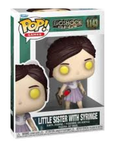 Funko Pop Little Sister With Syringe. Bioshock