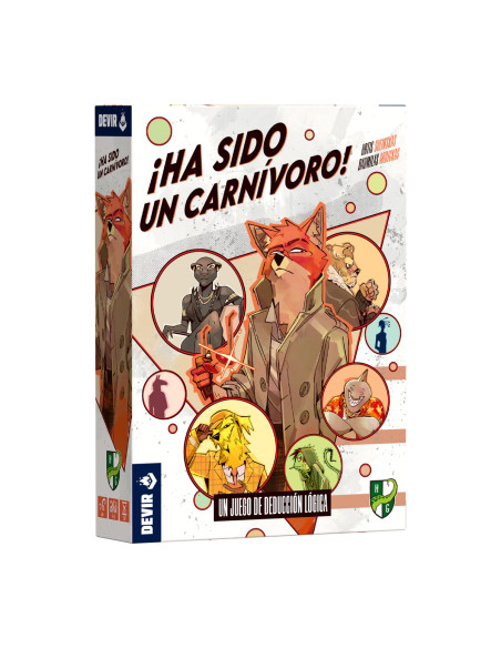 ¡Ha sido un carnívoro! Juego de Mesa