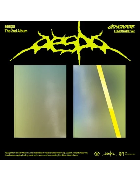 (PRE-ORDER) aespa - [LEMONADE] 2nd Album LEMONADE