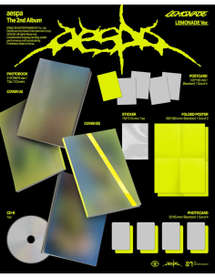 (PRE-ORDER) aespa - [LEMONADE] 2nd Album LEMONADE 2