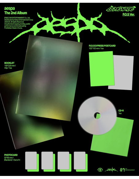 (PRE-ORDER) aespa - [LEMONADE] 2nd Album P.O.S