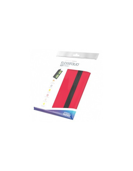 Ultimate Guard FlexxFolio 360 - 8 Bolsillos Rojo