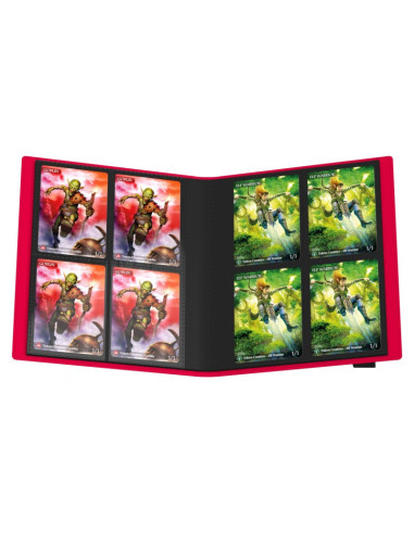 Ultimate Guard FlexxFolio 360 - 8 Bolsillos Rojo