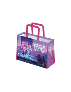 Bolsa reutilizable k-pop demon hunters 2