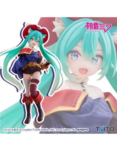 Figura Hatsune Miku. Wonderland Puss in Boots