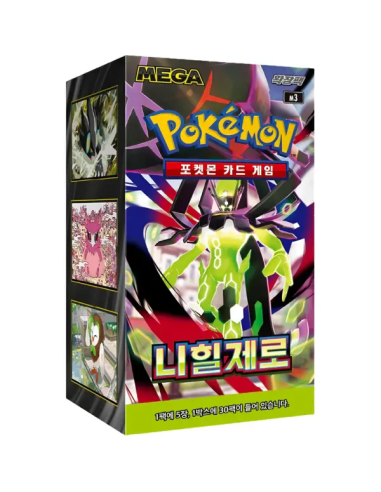 copy of Pokemon Nihil Zero: Booster Pack (5 cards) Korean (Mega Evolution 3)