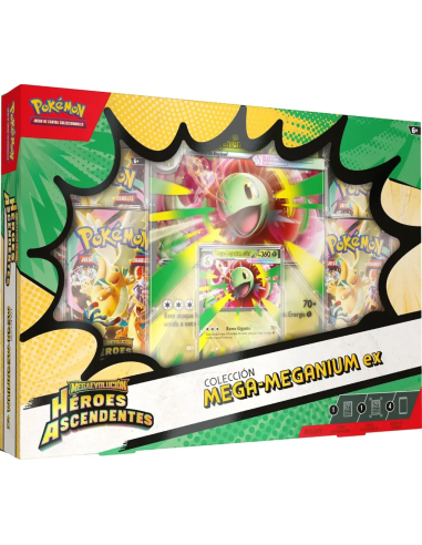Pokémon TCG: Ascended Heroes – Mega Meganium Ex Box (Spanish)