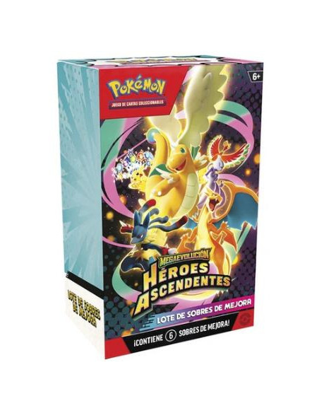 Pokemon Booster Bundle Ascended Heroes (6 Boosters) Spanish