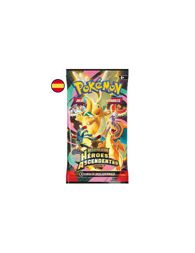 Pokemon Booster Bundle Ascended Heroes (6 Boosters) Spanish