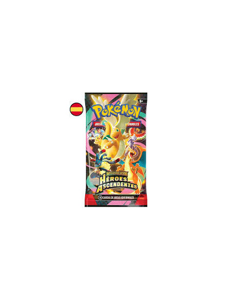 Pokémon Bundle Héroes Ascendentes (6 sobres) Español