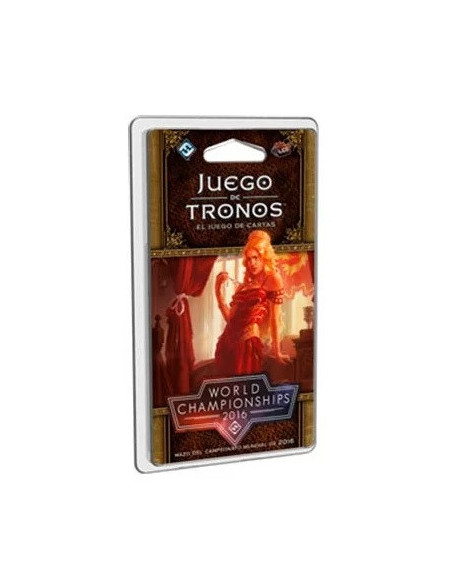 AGOT 2.0 LCG: Mazo del campeonato mundial de 2016 (Español)