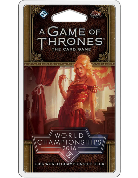 AGOT 2.0 LCG: Mazo del campeonato mundial de 2016 (English)