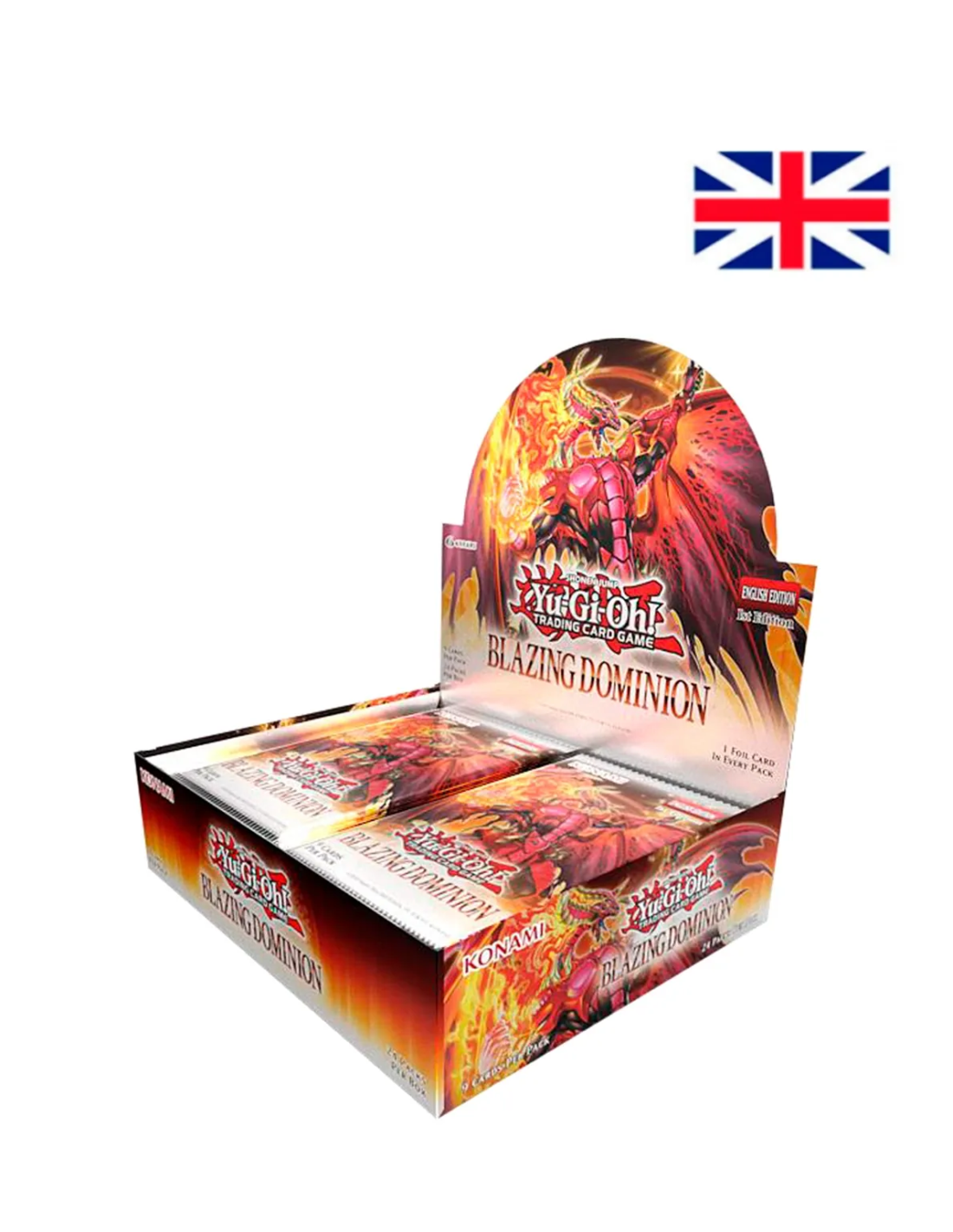 Yu-Gi-Oh! Blazing Dominion: Booster Box (24) English Yu-Gi-Oh! Blazing Dominion: Booster Box (24) English