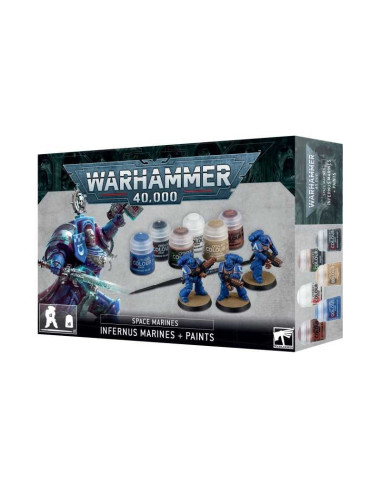 Pack Infernus Marines + Pinturas